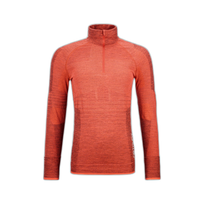 Bluza ORTOVOX Damska 230 Competition Zip / coral