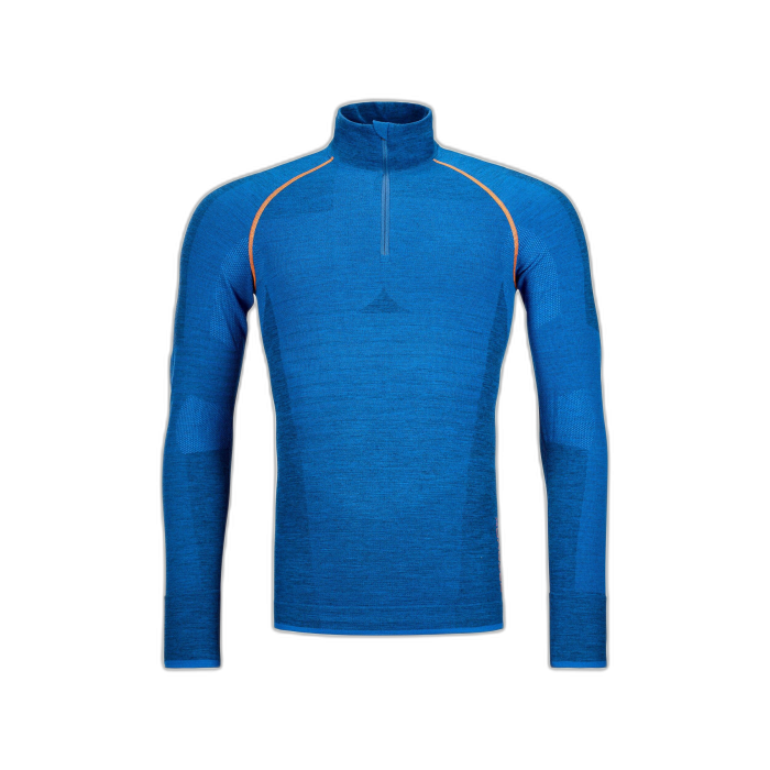 Bluza ORTOVOX Męska 230 Competition Zip / just blue