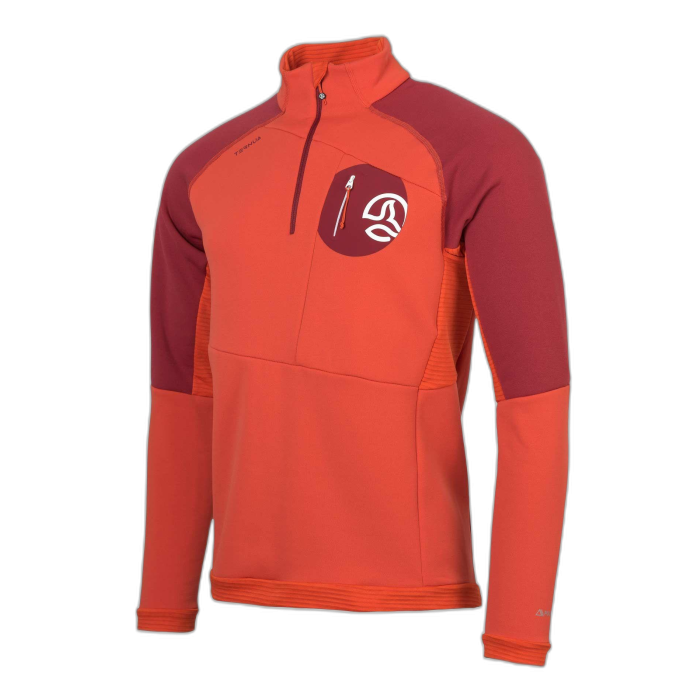 Bluza TERNUA M Krater 1/2 ZIP / 2101 B-Orange red