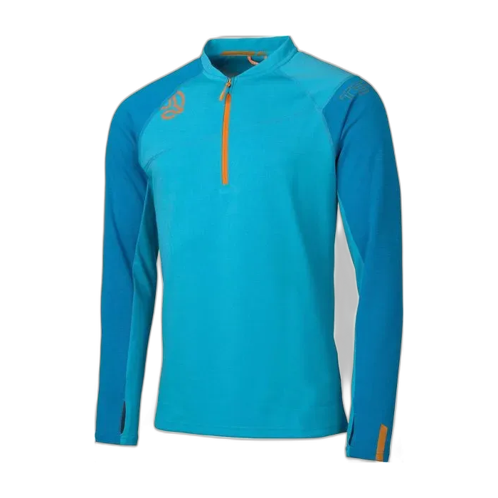 Bluza TERNUA M Kripton 1/2 Zip / 1882 Fresh Duck Blue