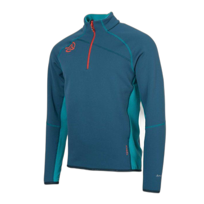 Bluza TERNUA M Kubik 1/2 zip / 2457-A-Dark Lagoon
