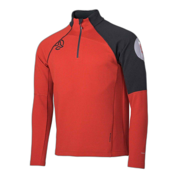 Bluza TERNUA M Lemik 1/2 ZIP / 6270 Red Alert