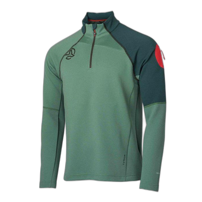 Bluza TERNUA M Lemik 1/2 ZIP / 6265 Fir Green