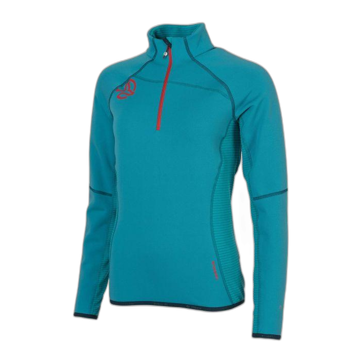 Bluza TERNUA W Kubikka 1/2 zip / 2256-A-Pagoda Blue