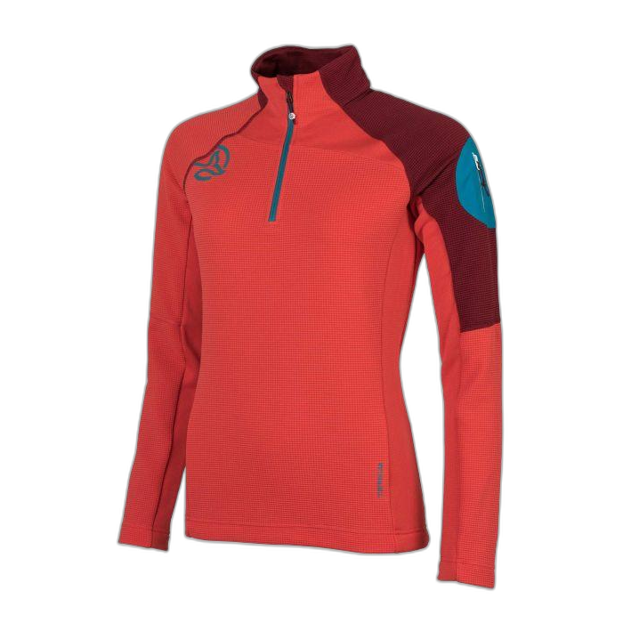 Bluza TERNUA W Lemika 1/2 zip / 9535-B-Bittersweet