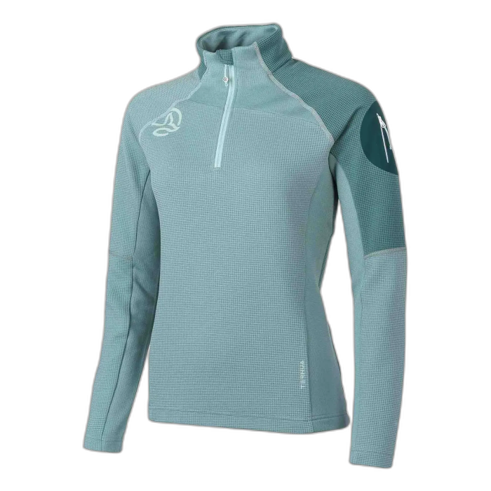 Bluza TERNUA W Lemika 1/2 zip / 3488-Grey mint