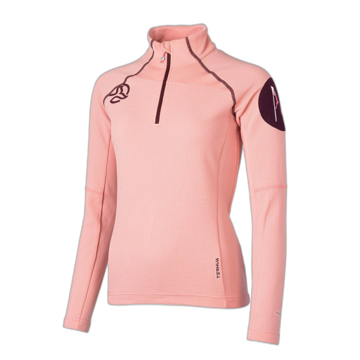 Bluza TERNUA W Lemika 1/2 zip / 5167 G-Pearl Pink