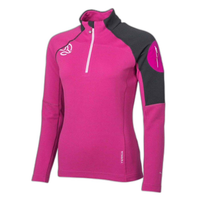 Bluza TERNUA W Lemika 1/2 zip / 6236 Orchid