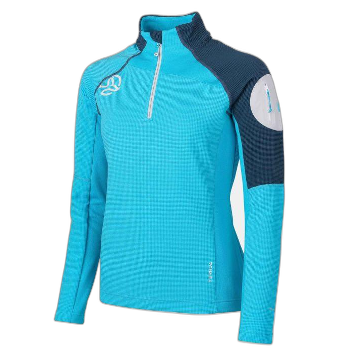Bluza TERNUA W Lemika 1/2 zip / 7580 Fresh Ocean