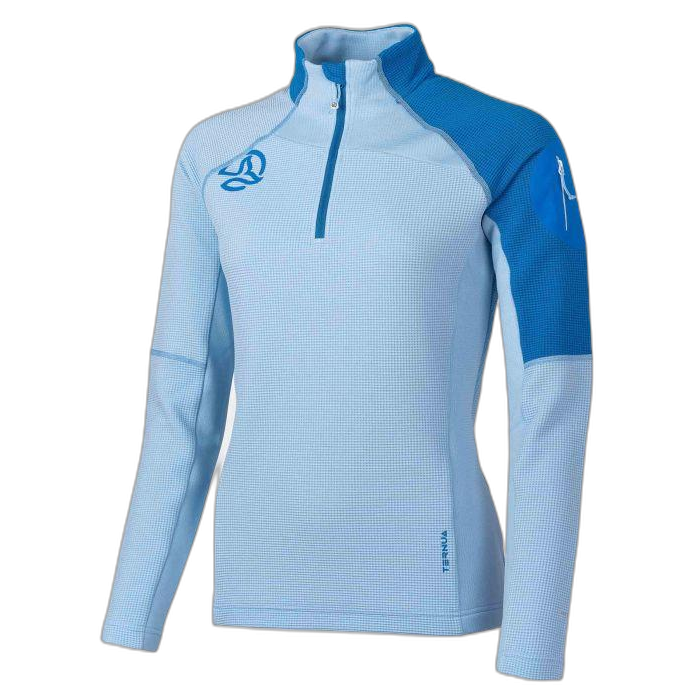 Bluza TERNUA W Lemika 1/2 zip / 8881-Powder Blue