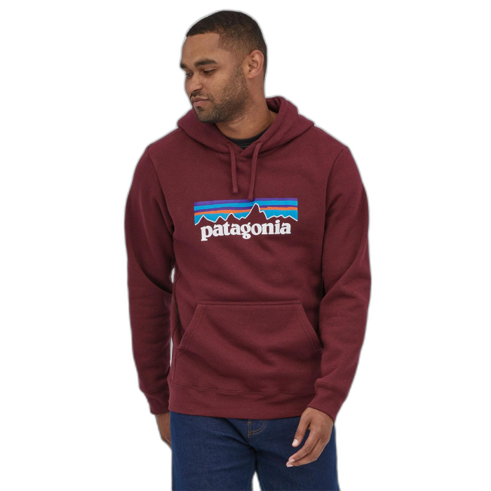 Bluza unisex PATAGONIA P-6 Logo Uprisal Hoody / SEQR sequoia red