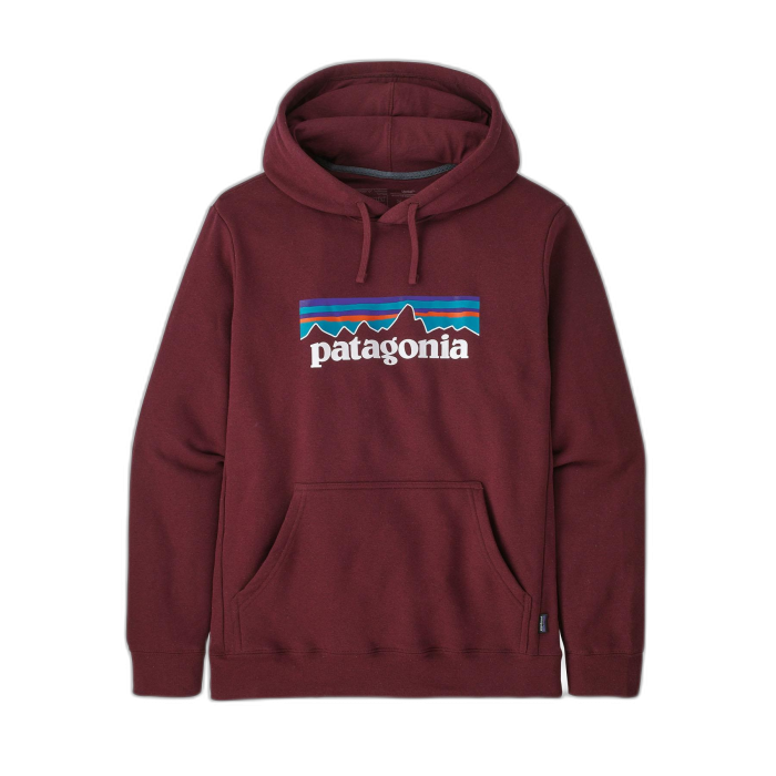 Bluza unisex PATAGONIA P-6 Logo Uprisal Hoody / SEQR sequoia red