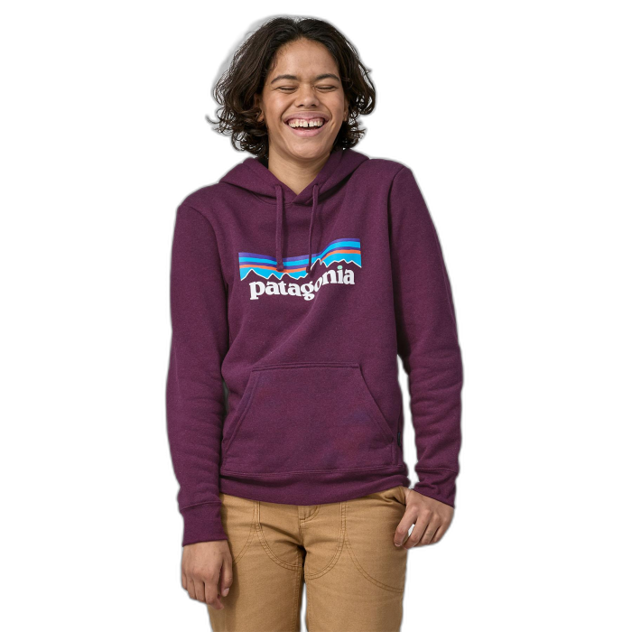 Bluza unisex PATAGONIA P-6 Logo Uprisal Hoody / NTPL night plum