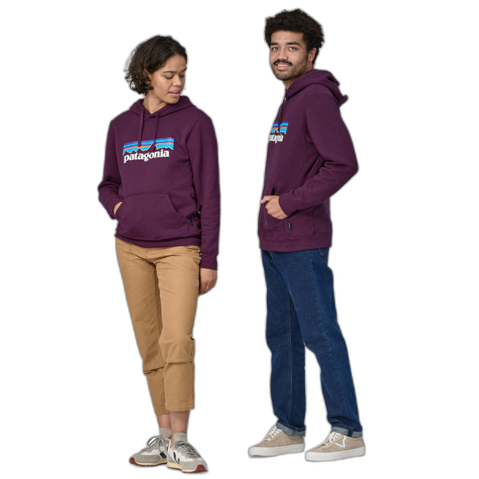 Bluza unisex PATAGONIA P-6 Logo Uprisal Hoody / NTPL night plum