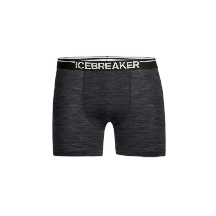Bokserki męskie ICEBREAKER Anatomica 103029 / 011 Jet HTHR
