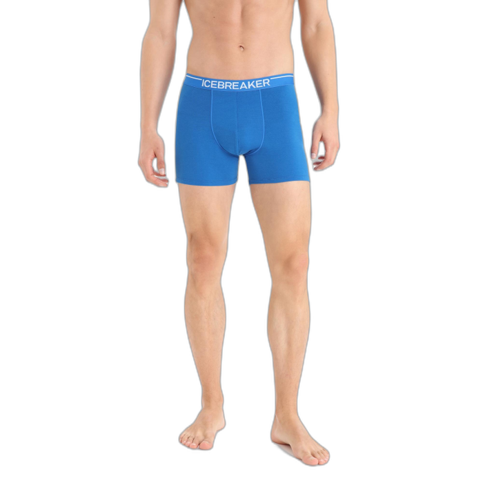 Bokserki męskie ICEBREAKER Anatomica 103029 / 580 lazurite