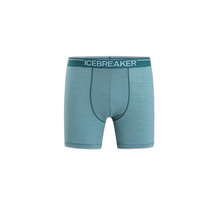 Bokserki męskie ICEBREAKER Anatomica 103029 / 799 green blue