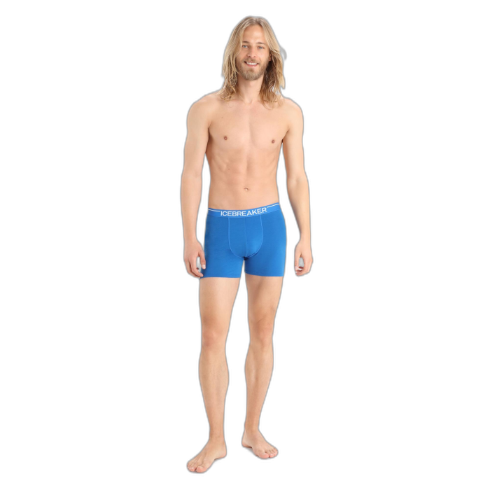 Bokserki męskie ICEBREAKER Anatomica 103029 / 580 lazurite