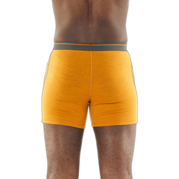 Bokserki męskie ICEBREAKER Anatomica 103029  /  pomarańczowy