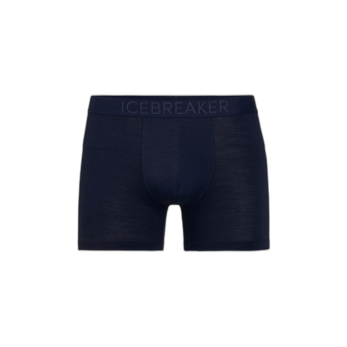 Bokserki męskie ICEBREAKER Anatomica Cool-Lite 105246 /  granatowy