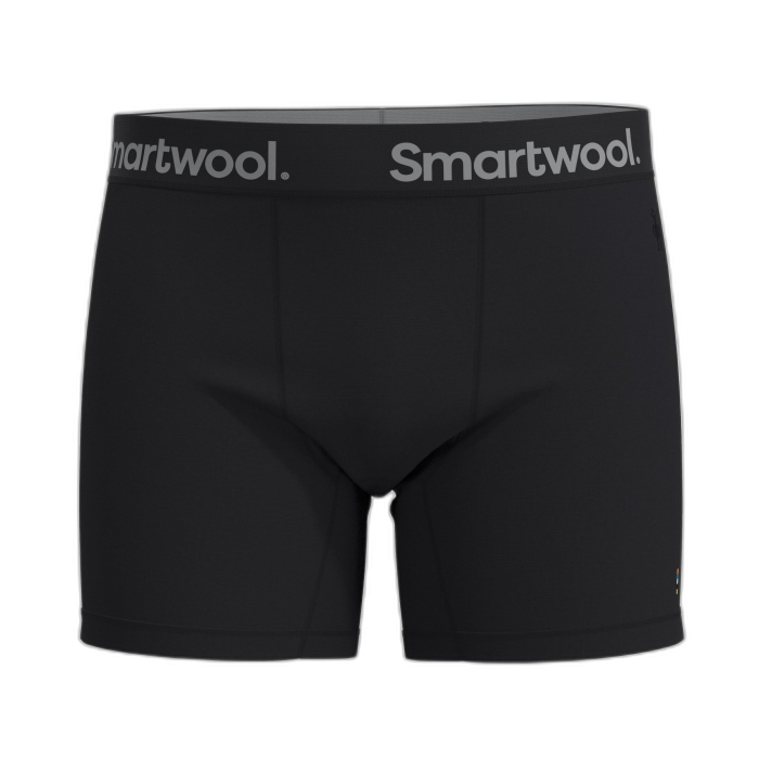 Bokserki Smartwool 16996 Boxer Brief / 001 Black