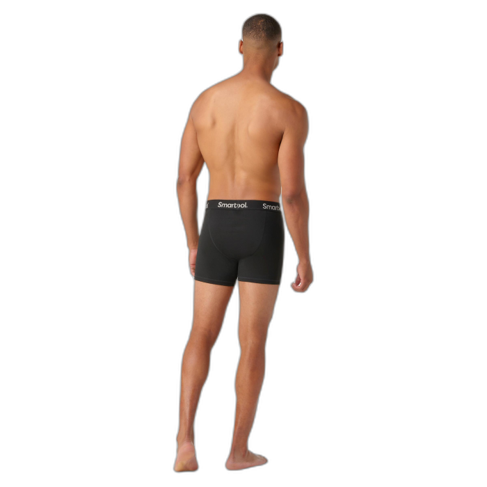 Bokserki Smartwool 16996 Boxer Brief / 001 Black