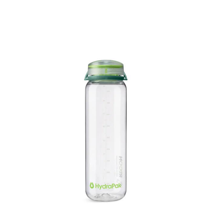Butelka HYDRAPAK Recon 1 l / clear evergreen lime