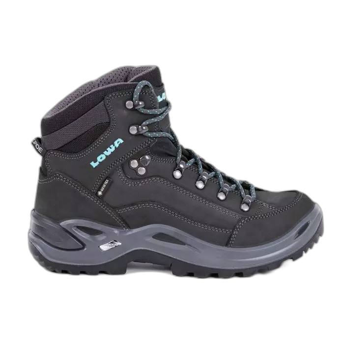 Buty damskie LOWA Renegade GTX mid Ws / asphalt/turkis