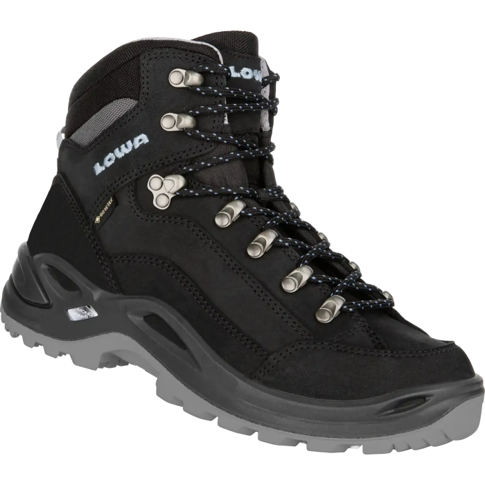 Buty damskie LOWA Renegade GTX mid Ws / schwarz/eisblau
