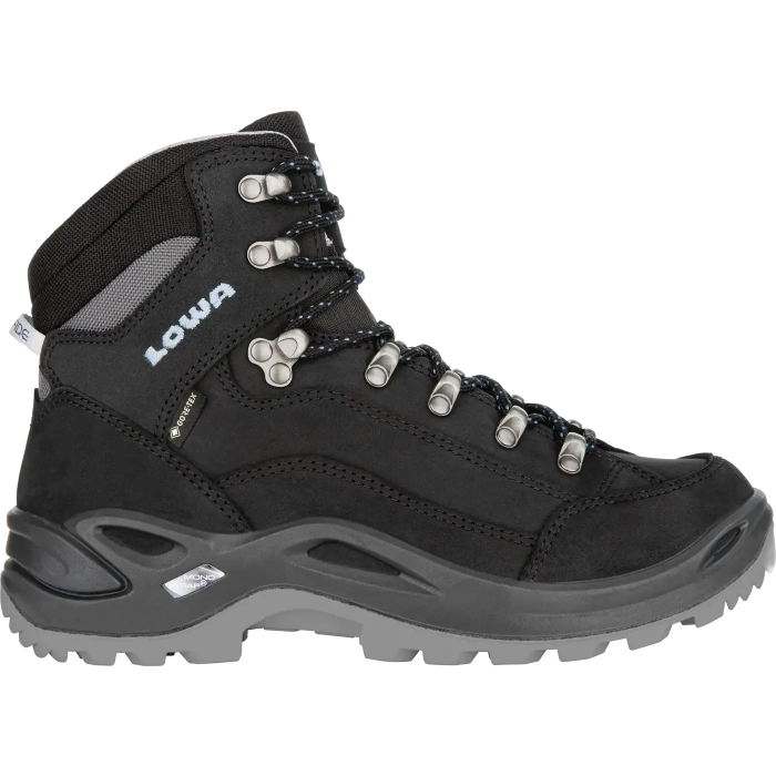 Buty damskie LOWA Renegade GTX mid Ws / schwarz/eisblau