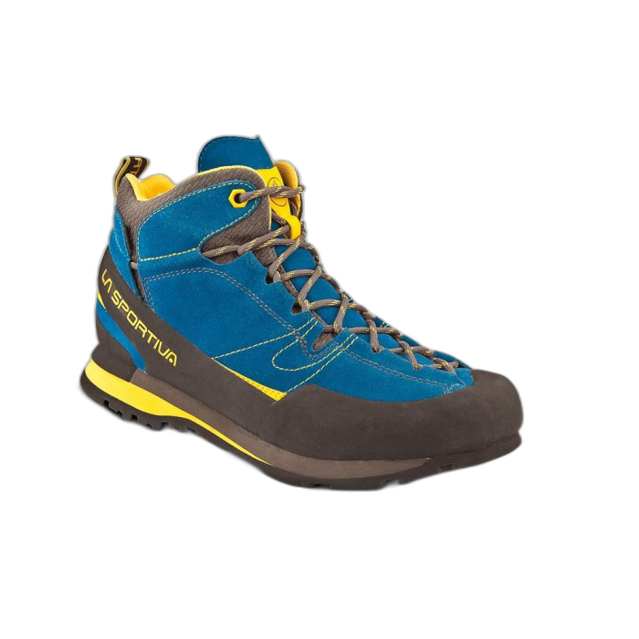 Buty LA SPORTIVA Boulder X Mid / blue/yellow