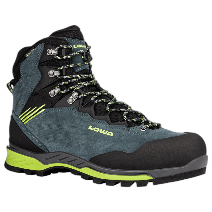 Buty LOWA Cadin II GTX Mid / Stahlblau / limone