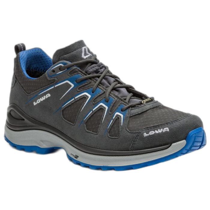 Buty LOWA Innox Evo GTX Lo / asphalt/blau