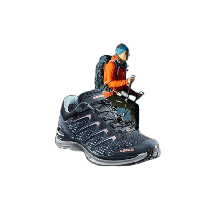 Buty LOWA Maddox GTX Lo Ws / stahlblau/lachs