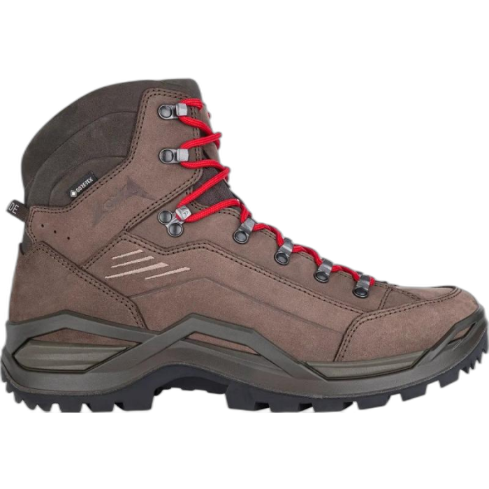 Buty LOWA Renegade 100 GTX Mid / espresso/rot