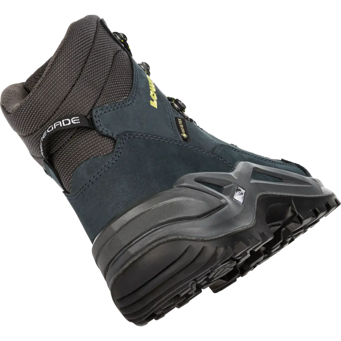 Buty LOWA Renegade GTX mid / dunkelblau/limone