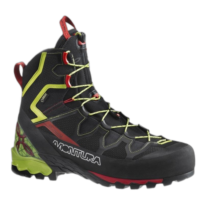 Buty MONTURA Superver Carb GTX / 9040 czar/ziel/czerw