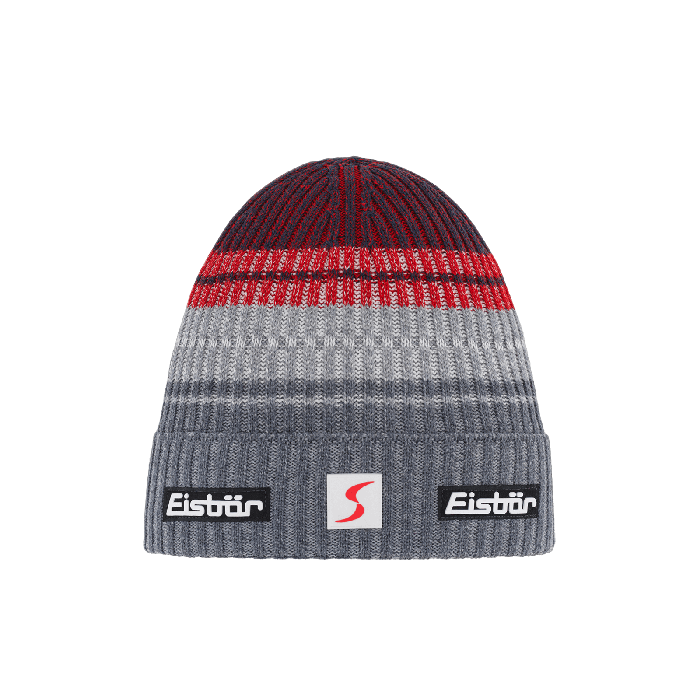 Czapka EISBAR 33106 Rika / 307 grey|red