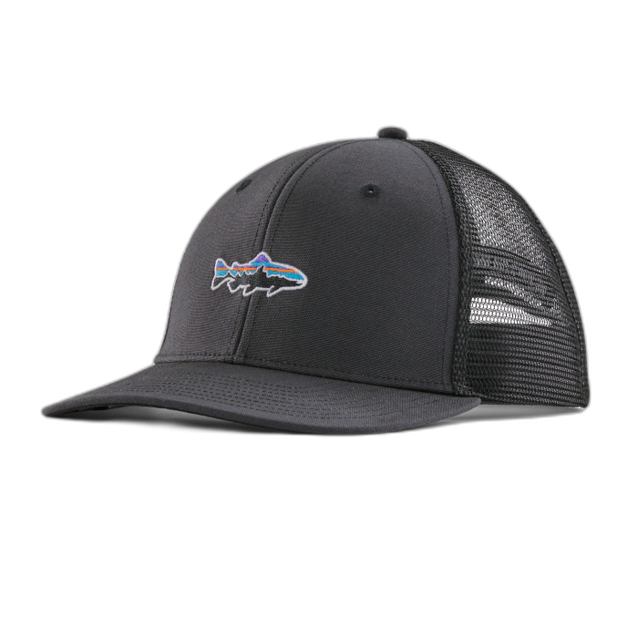 Czapka PATAGONIA classic Trout Trucker / INBK ink black