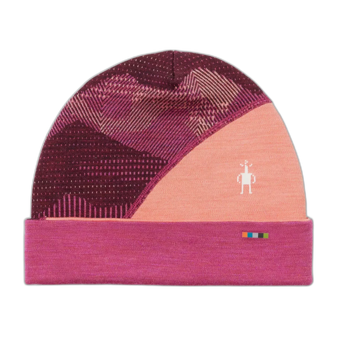 Czapka SMARTWOOL 16767 Colorblock / J61 Festive Fuchsia