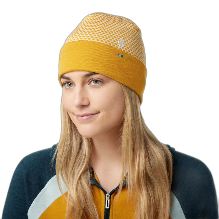 Czapka SMARTWOOL SC181 Mid 250 Pattern / K79 Honey Gold Dot