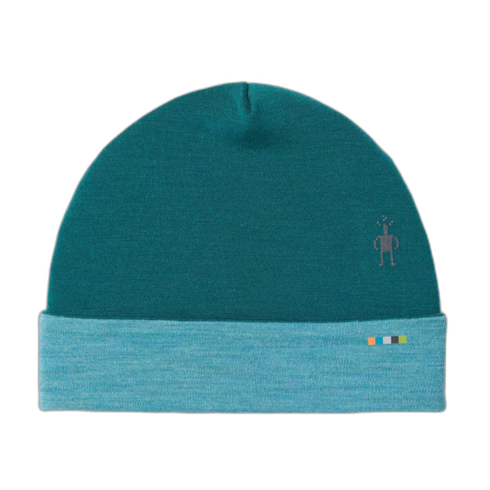 Czapka Smartwool SW956 Reversible Cuffed Beanie / L85 emerald green