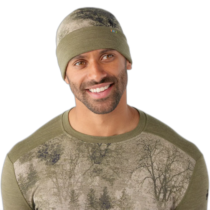 Czapka Smartwool SW956 Reversible Cuffed Beanie / M15  moss forest
