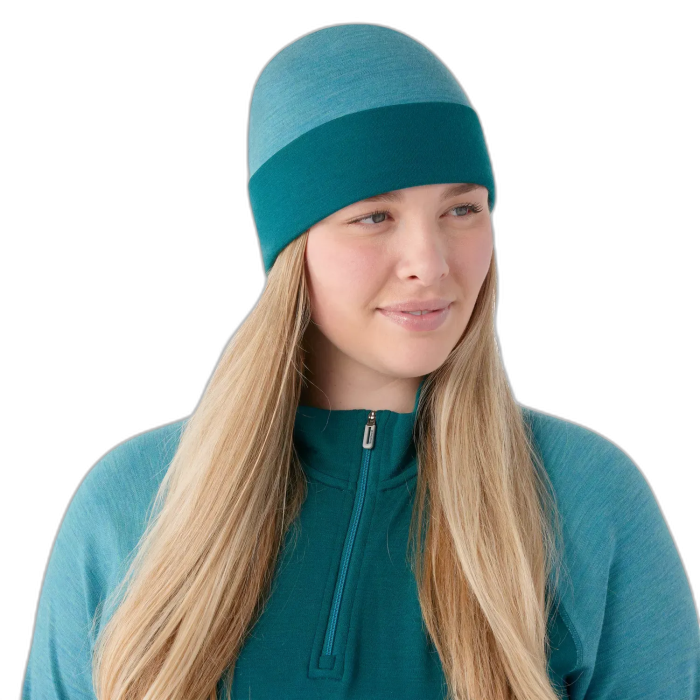 Czapka Smartwool SW956 Reversible Cuffed Beanie / L85 emerald green