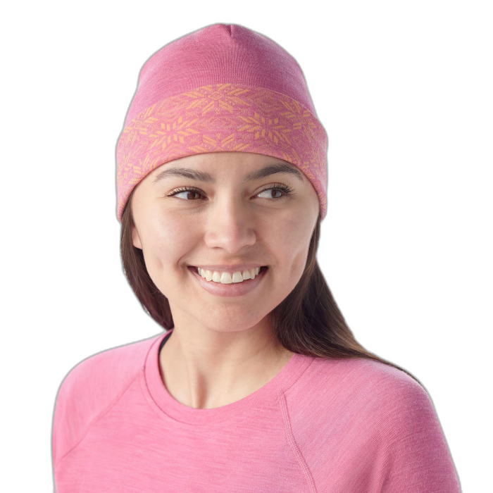 Czapka SW 956 Reversible Cuffed Beanie / P14 Pink Digi Snow