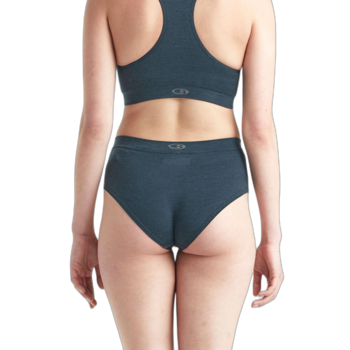 Figi damskie ICEBREAKER Anatomica Cool Lite Seamless 104994 /  niebieski