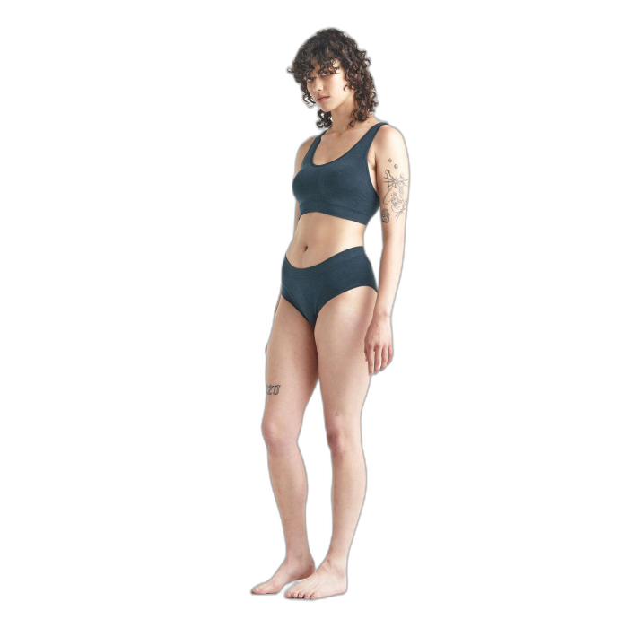 Figi damskie ICEBREAKER Anatomica Cool Lite Seamless 104994 /  niebieski