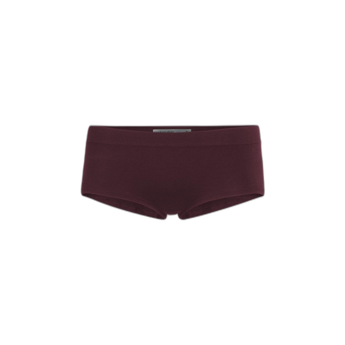 Figi damskie ICEBREAKER Seamless Anatomica Cool-Lite 104994  /  czerwony