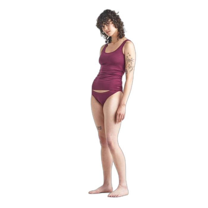 Figi damskie ICEBREAKER Siren Bikini 103164 /  czerwony