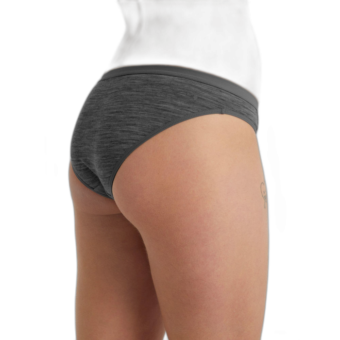 Figi damskie ICEBREAKER Siren Bikini 103164 / 004 Gritstone Hthr